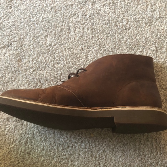 Clarks Leather Chukka Boots
